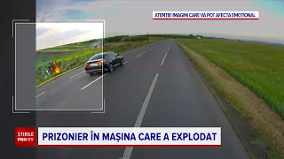 Băiatul găsit carbonizat în mașina care a luat foc, în Iași, abia obținuse permisul de conducere