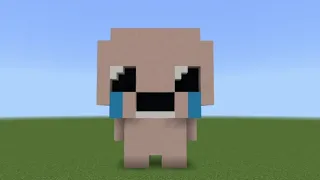 How to build Isaac from The Binding of Isaac in Minecraft (with actual crying eyes)