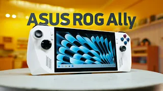 Первый обзор ASUS ROG Ally и сравнение со Steam Deck — новая лучшая портативная консоль?