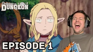 Delicious In Dungeon (Dungeon Meshi) Episode 1 REACTION!! | HOT POT/TART!