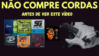 Cordas de Guitarra // Vídeo explicativo para comprar cordas em 2024