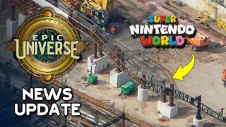 False Track Installed for Donkey Kong Coaster at Epic Universe - Super Nintendo World Update