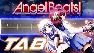 Angel Beats Opening 1 - My Soul, Your Beats! (Guitar Tab 譜 Tutorial)