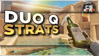 TOP 5 DUO STRATS to WIN T-SIDE on ANUBIS | CS2 afap