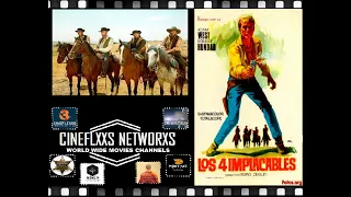 Los Cuatro Implacables Películas del Oeste Lejano Oeste Salvaje Oeste Vaqueros Western Pistoleros