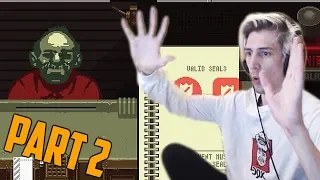 BEST ENDING? - xQc Plays Papers, Please | Part 2 | xQcOW