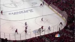 Nicklas Backstrom goal. NY Rangers vs Washington Capitals Game 4 5/5/12 NHL Hockey