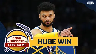 Peyton Watson might be THAT DUDE! Nuggets take down the Warriors without Nikola Jokic