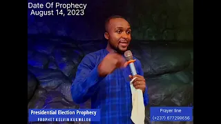 Zimbabwe Presidential Election Prophecy Confirmation// Prophet Kelvin Kukwaloh