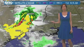 New Orleans Weather: Steamy heat and a few thunderstorms this week