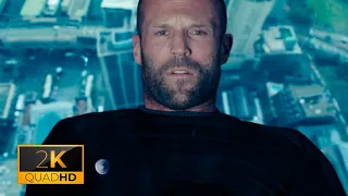 Jason Statham destroys a swimming pool and kills a drug lord! Movie Mechanic: Resurrection (2016)