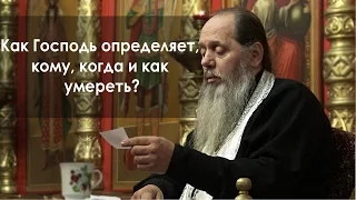 Как Господь определяет, кому, когда и как умереть? (прот. Владимир Головин)