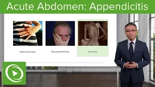 Acute Abdomen: Appendicitis – General Surgery | Lecturio