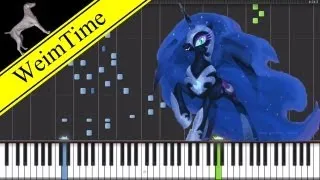 Nightmare Night Piano Cover -- Synthesia HD