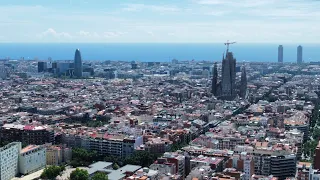 Spain Travel 4K Drone - Barcelona