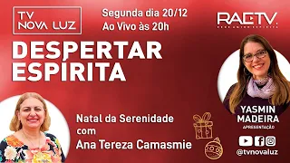 Natal da Serenidade | Yasmin Madeira entrevista Ana Teresa Camasmie, segunda às 20h ao Vivo 20/12/21