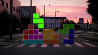 TETRIS Stackable Light on the Street