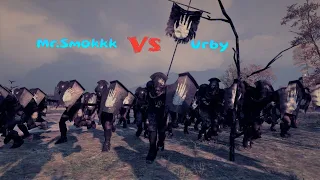 Challenge between Slovenian player Urby Vs Ukranian Player Mr Smokkk Bo5 for 15$ Cash Prize | Rotwk