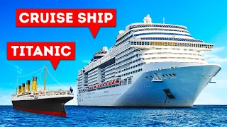 Ship 5 Times Bigger Than Titanic Sets Sail