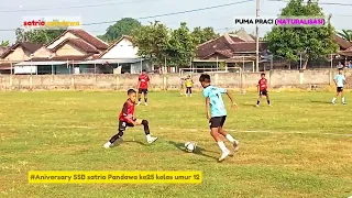 MOMENT ANNIVERSARY SSB SATRIO PANDAWA KLATEN VS PUMA PRACI WONOGIRI KELAS UMUR 2012 || CUPLIKAN ⚽⚽