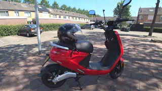 Iva E-Go s4 real actieradius test @45 km/h (real time) how far with one battery.