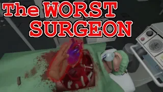 Surgeon Simulator VR - Part 1: Hospital (VR gameplay, no commentary)