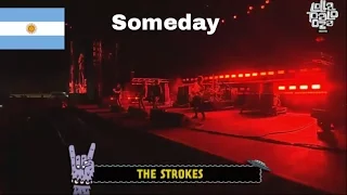 The Strokes-Someday live Lollapalooza Argentina 2017 HD