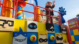 Pixar Party Parade Disneyland Hongkong