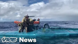 Watch the Coast Guard Capture Another Narco Sub With $69 Million in Cocaine