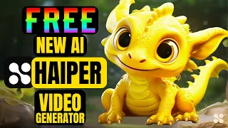 Create Cinematic 3D Animation AI Videos💥for  Ultimate Free| 🚀Haiper AI Video Tutorial