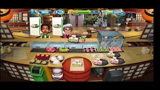 Cooking Fever | Sushi Restaurant Level 6 | Walkthrough 104 Game