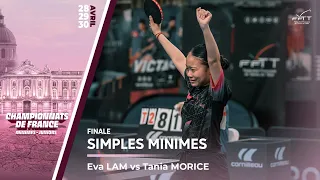 Eva LAM vs Tania MORICE | FINALE | FRANCE MINIMES 2023