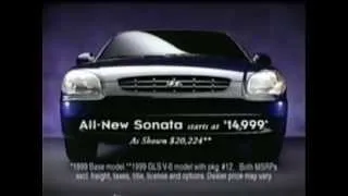 1999 Hyundai Sonata commercial