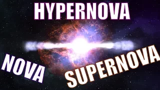 Nova...Supernova...Hypernova - Simulated and Explained