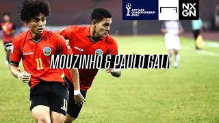 AFF U23 Championship 2022 highlights | The best of Timor-Leste magicians Mouzinho and Paulo Gali