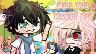 Will You MARRY me, IZUKU? |  | BkDk GCMM 🧡💚 | ORIGINAL PLOT |