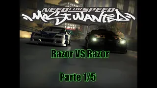 NFSMW Carrera contra Razor Pt 1/5: Razor VS Razor- Ford Mustang GT VS BMW M3 GTR