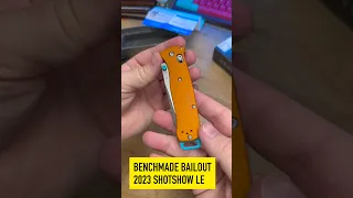 Unboxing the Benchmade Bailout Shotshow LE!