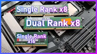 RAM Explained: Ranks and Bank Groups (Why Dual Rank is faster)