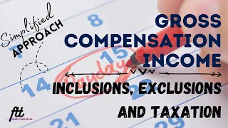 [TOPIC 12] GROSS COMPENSATION INCOME | Income Derived from Employment - Inclusions and Exclusions