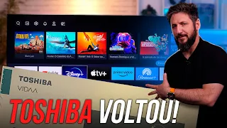 Unboxing da Toshiba M550: uma TV 4K com FALD, Dolby Vision e sistema VIDAA