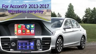 2017 Honda Accord Sport SE with CARPLAY INTEGRATED INTO IMID