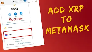 MetaMask: How to Add XRP to MetaMask *2022*