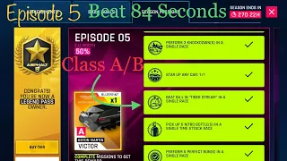 Asphalt 9 - European Season Episode 5 "Beat 84s in Tiber Stream in a Single Race, Rome Class A/B"