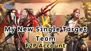 Watcher Of Realms| My New Single Target Team For Arena (F2P Account)