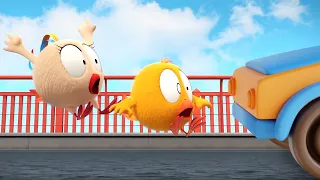 Chicky chega à cidade | Onde está Chicky? | Pintinha amarelinho | Coleção desenhos animados Infantil