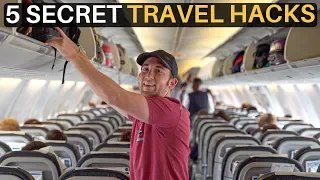 5 SECRET TRAVEL HACKS (make your life easier)