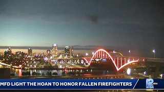 MFD LIGHT THE HOAN TO HONOR FALLEN FIREFIGHTERS