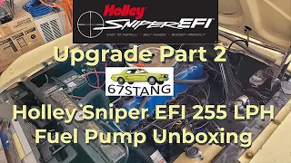 Holley Sniper Autolite 1100 Conversion Fuel Pump Unboxing