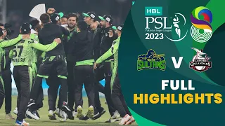 Full Highlights | Multan Sultans vs Lahore Qalandars | Match 34 Final | HBL PSL 8 | MI2T